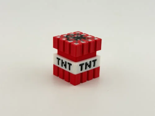 Llavero clicker TNT Minecraft