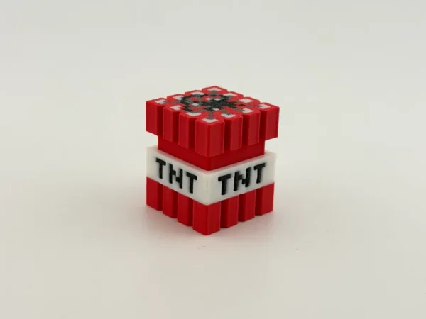 Llavero clicker TNT Minecraft