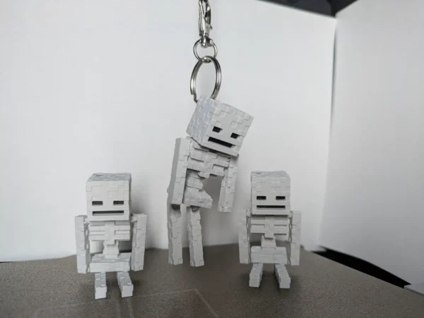 Llavero de Esqueleto Minecraft